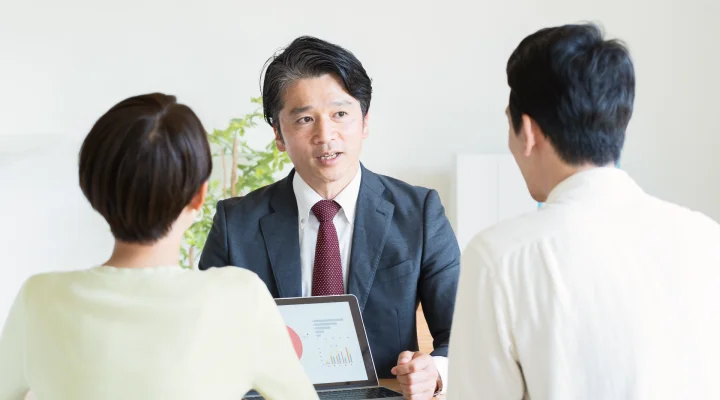 ワンストップで相談する様子